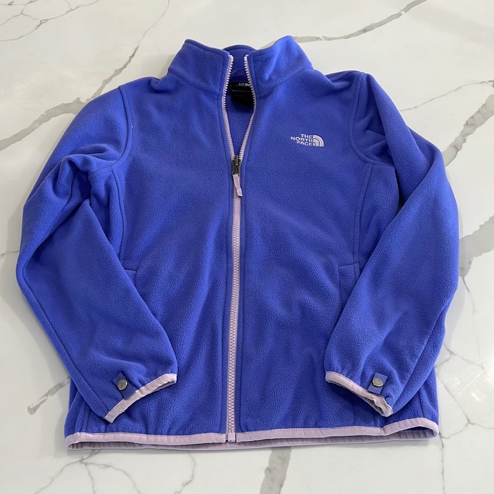 Girls North Face fleece jacket